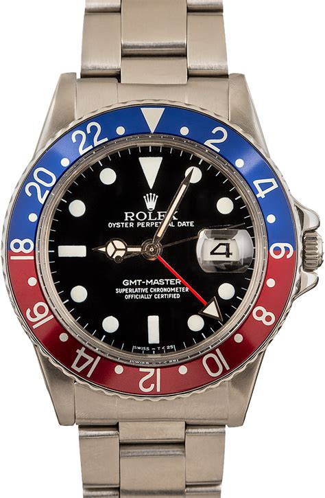 used rolex gmt master 16750.